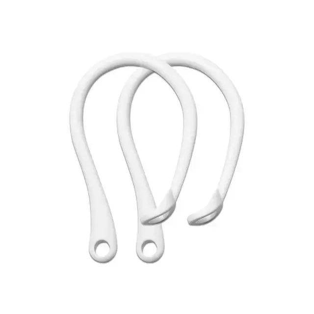 FlexGuard AirPods Silicone Ear Hooks Clip For AirPods 1 2 Pro And EarPods Secure Flexible Fit