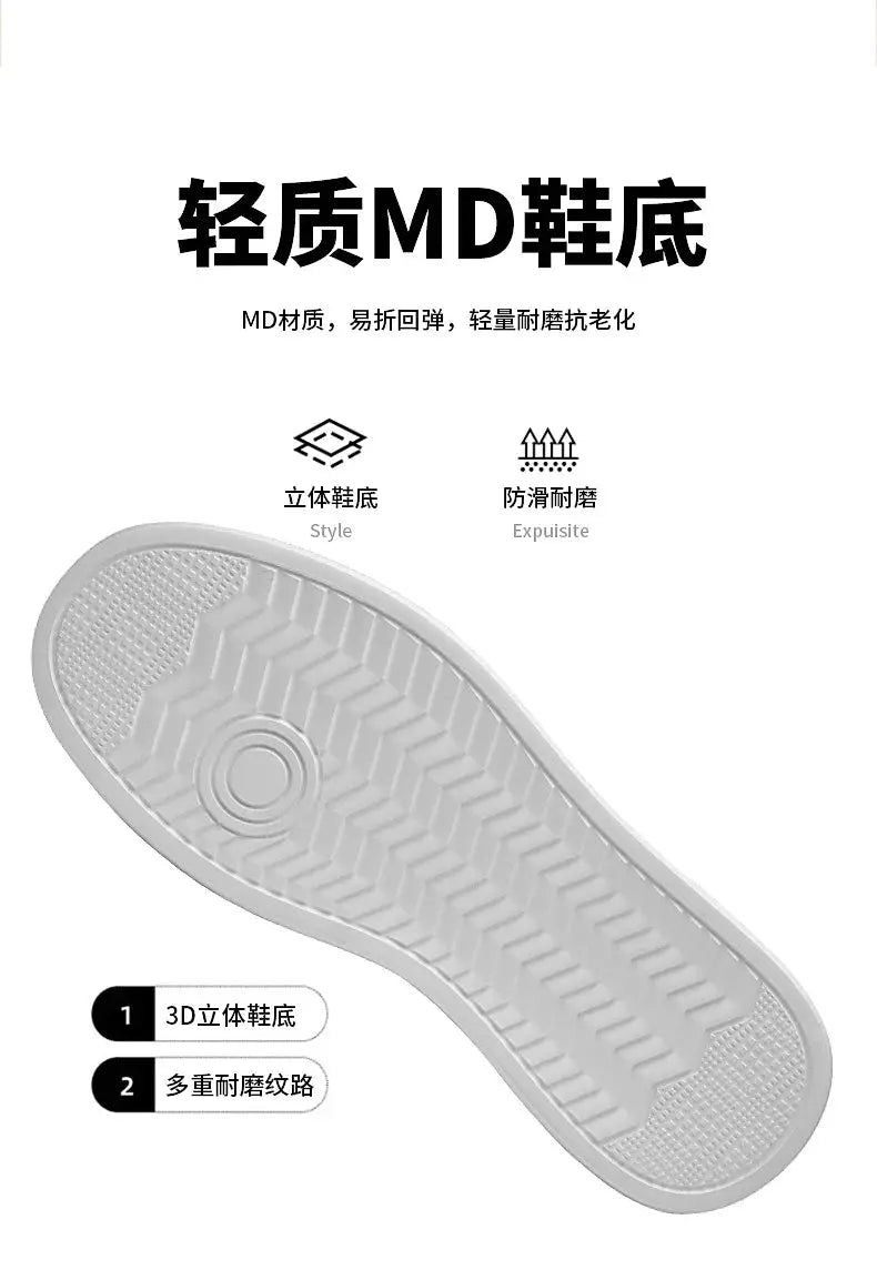 Men's shoe sole with 3D pattern, lightweight MD material.