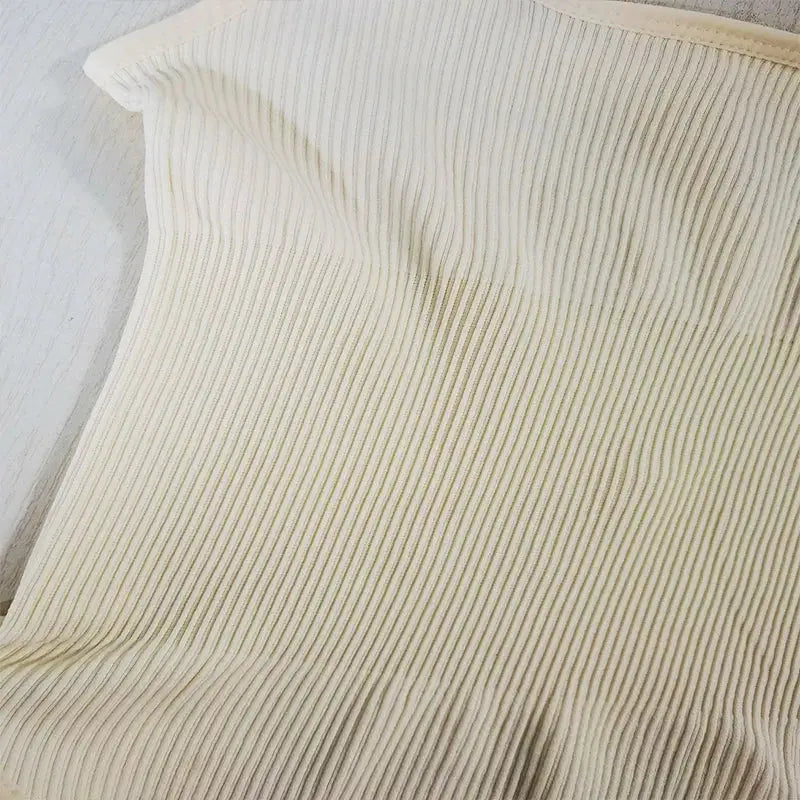 Guudia Ribbed Tummy Jumpsuit Daily Shaper Bodysuit With Light Control Open Crotch Wire Free Shapewear