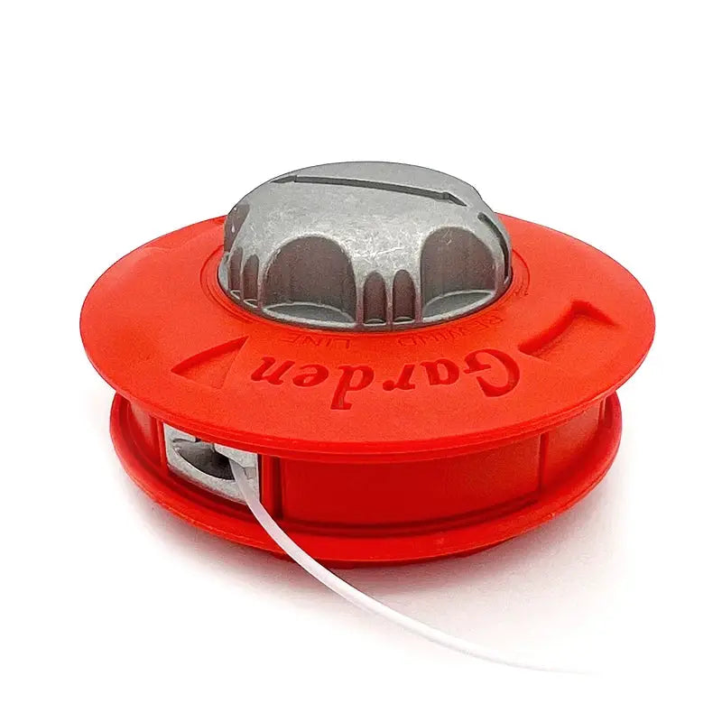 M10x1.25 Thread Automatic Line Feed Grass Trimmer Head For Gasoline Brush Cutter Durable Aluminum Copper Alloy PA6