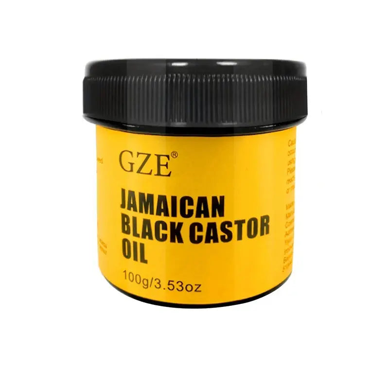 GZE Jamaican Black Castor Oil Pure Cold Pressed For Hair Growth Skin Moisturizing Scalp Health Promoting Thicker Hair