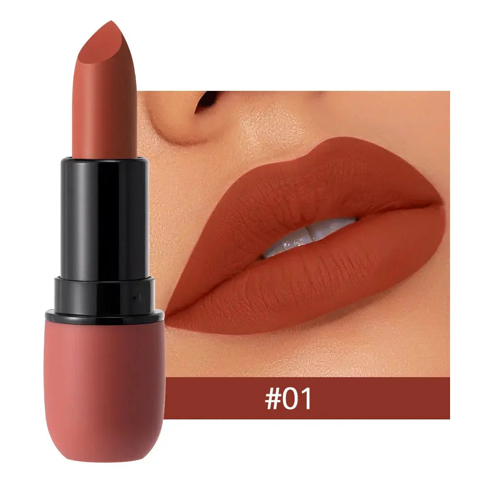 Velvet Bloom Six Color Matte Lipstick Set With Waterproof Long Lasting All Day Finish