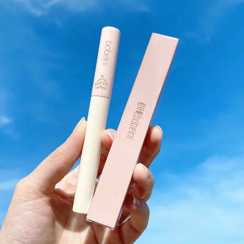 Silk Fiber Curling Mascara With Ultra Fine Brush For Precision Lengthening And Volumizing Waterproof Smudge Proof
