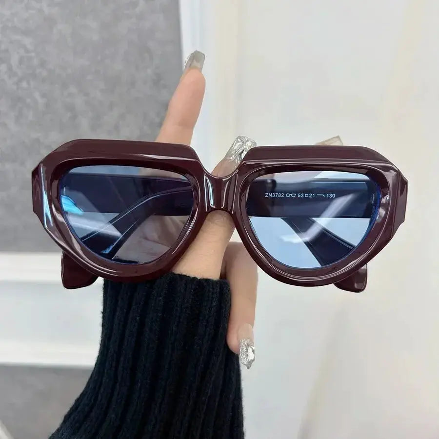 Casual Vintage Square Sunglasses Unisex Retro Style With Lightweight Frame And UV Protection