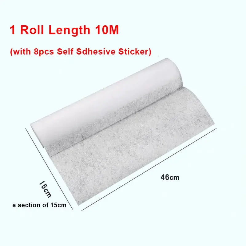 Simples Market range hood filter paper roll, disposable non-woven oil-proof, 46 cm wide x 10 m long