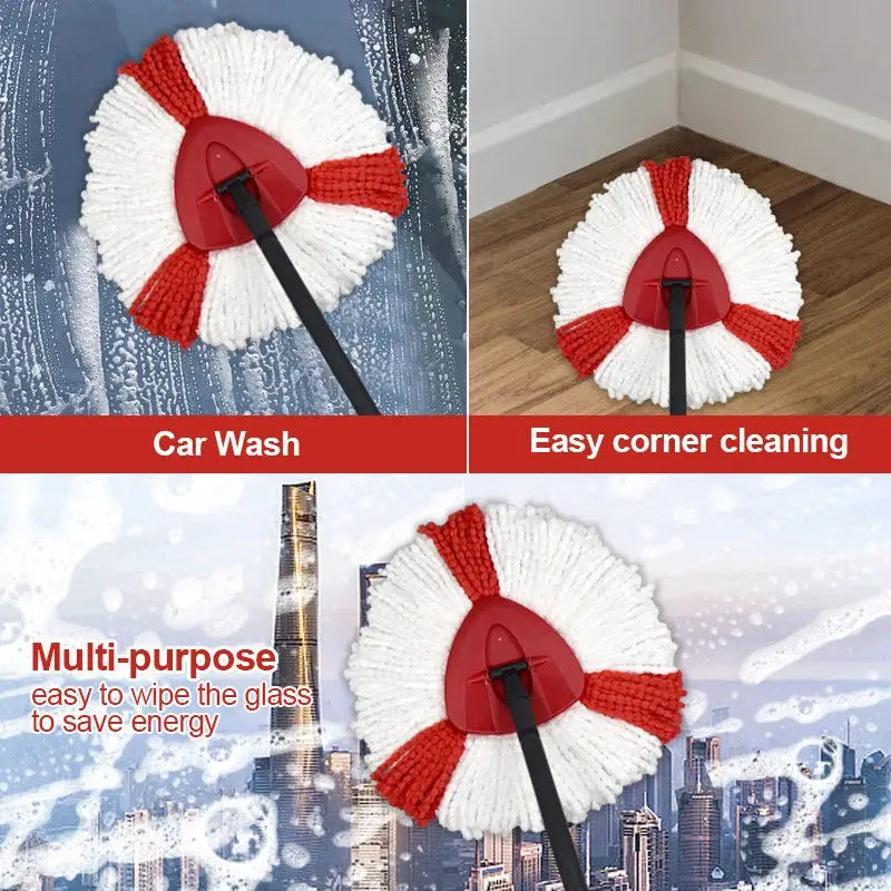 Mop Replacement Head Compatible With Vileda And O Cedar Microfiber Triangle Mop Refills Accessory