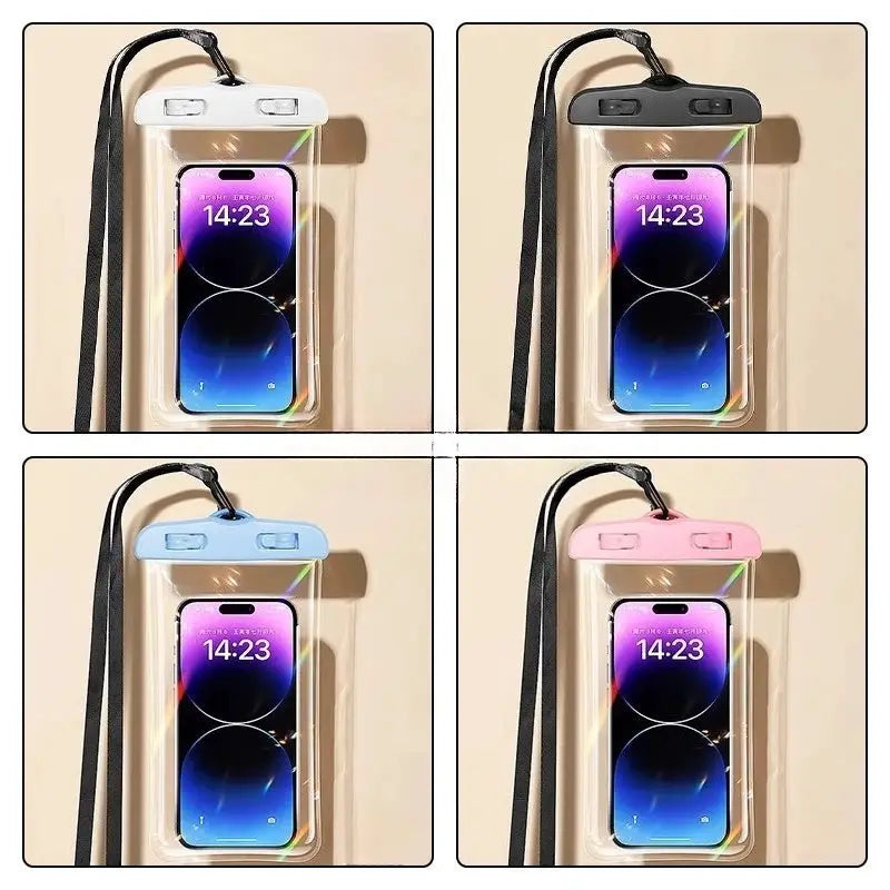 Waterproof Phone Pouch Dry Bag Case For Phone Water Sports Beach Pool Skiing Diving Underwater Protection