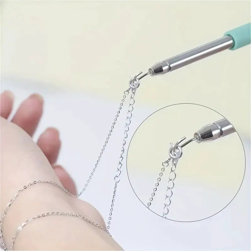 Stainless Steel Jewelry Tool Set For Bracelets Clasps And Zippers Quick Fastening Unfastening Pliers Tweezers Crafting