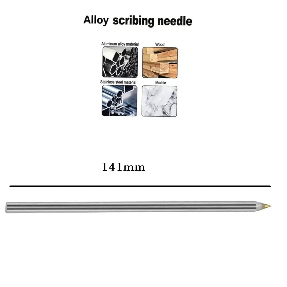 Alloy Scribe Pen Carbide Scriber For Metal Wood Glass Tile Cutting Marker Pencil Tungsten Carbide Tip
