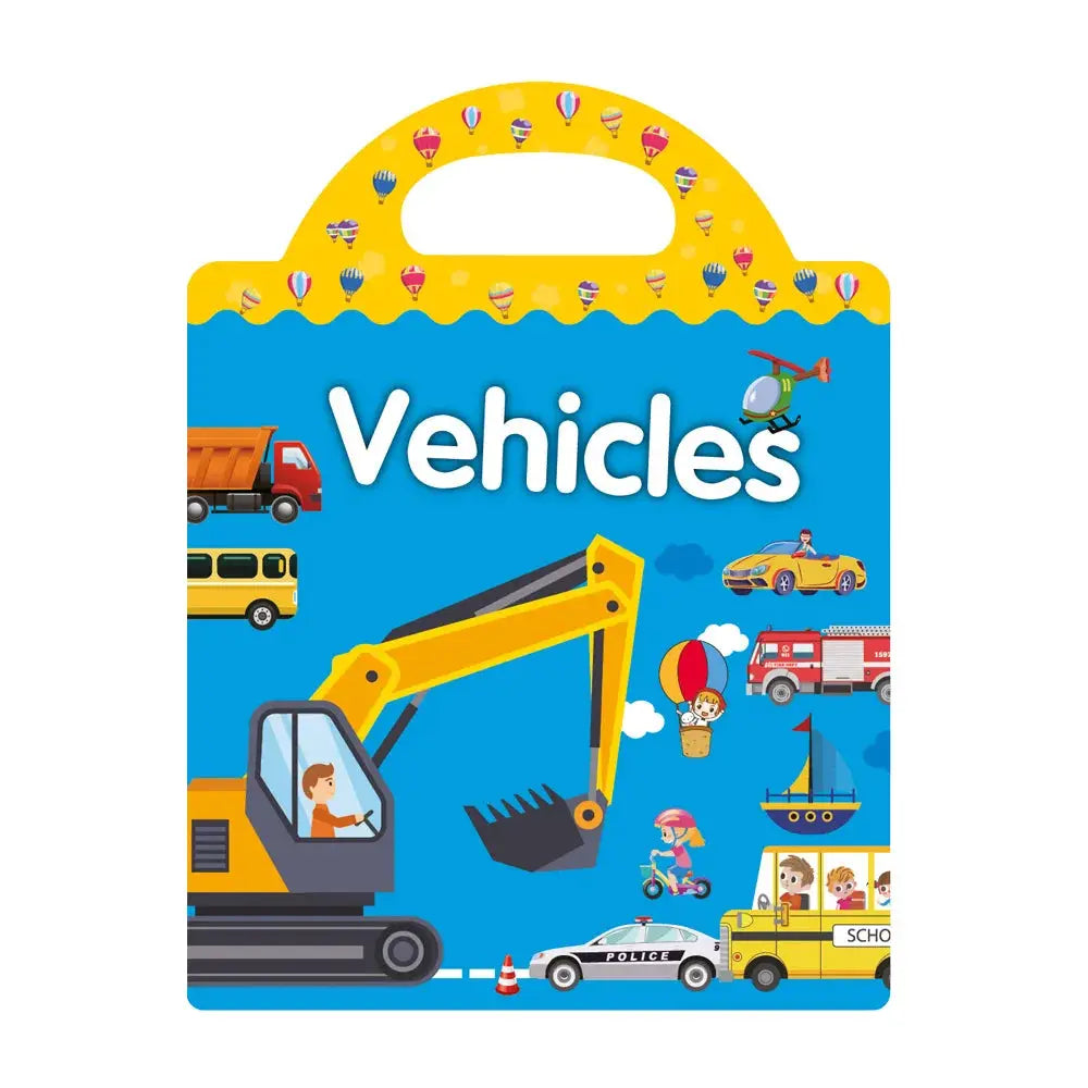Reusable Scene Sticker Books For Kids Diy Puzzle Stickers Cartoon Animals Learning Cognition Toys Gift