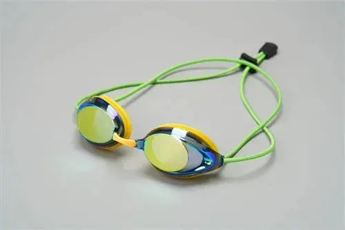 Electroplated Bright Color Rope Head Swimming Goggles for Adults Waterproof and Anti Fog Outdoor Glasses