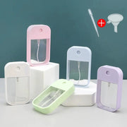 45ml Plastic Card Bottle Water Mist Spray for Perfume Hand Sanitizer and Oral Spray White Pink Blue