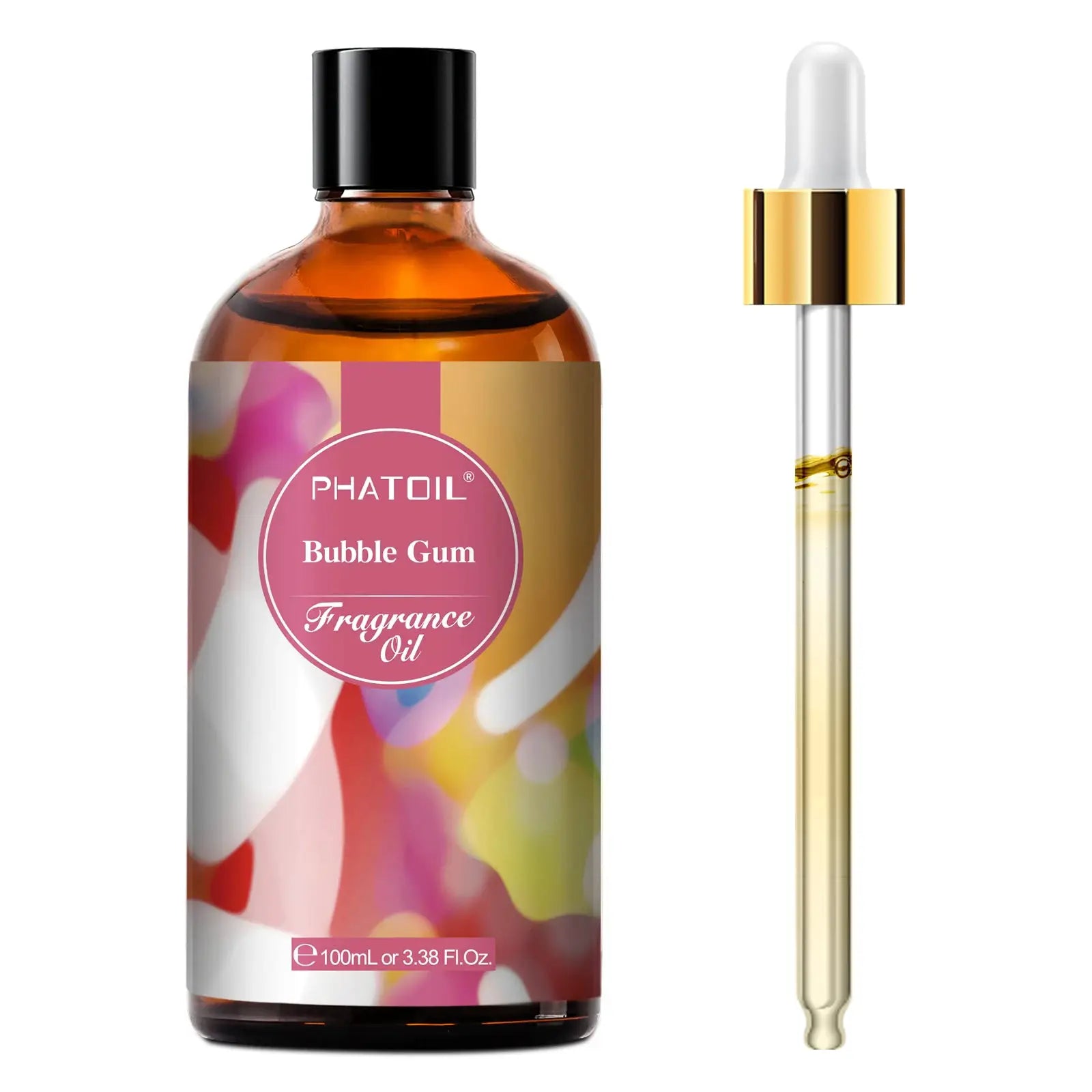 PHATOIL 100ml Fragrance Oils Set With Dropper White Musk Orange Blossom Bubble Gum Baby Powder Coffee For Aromatherapy