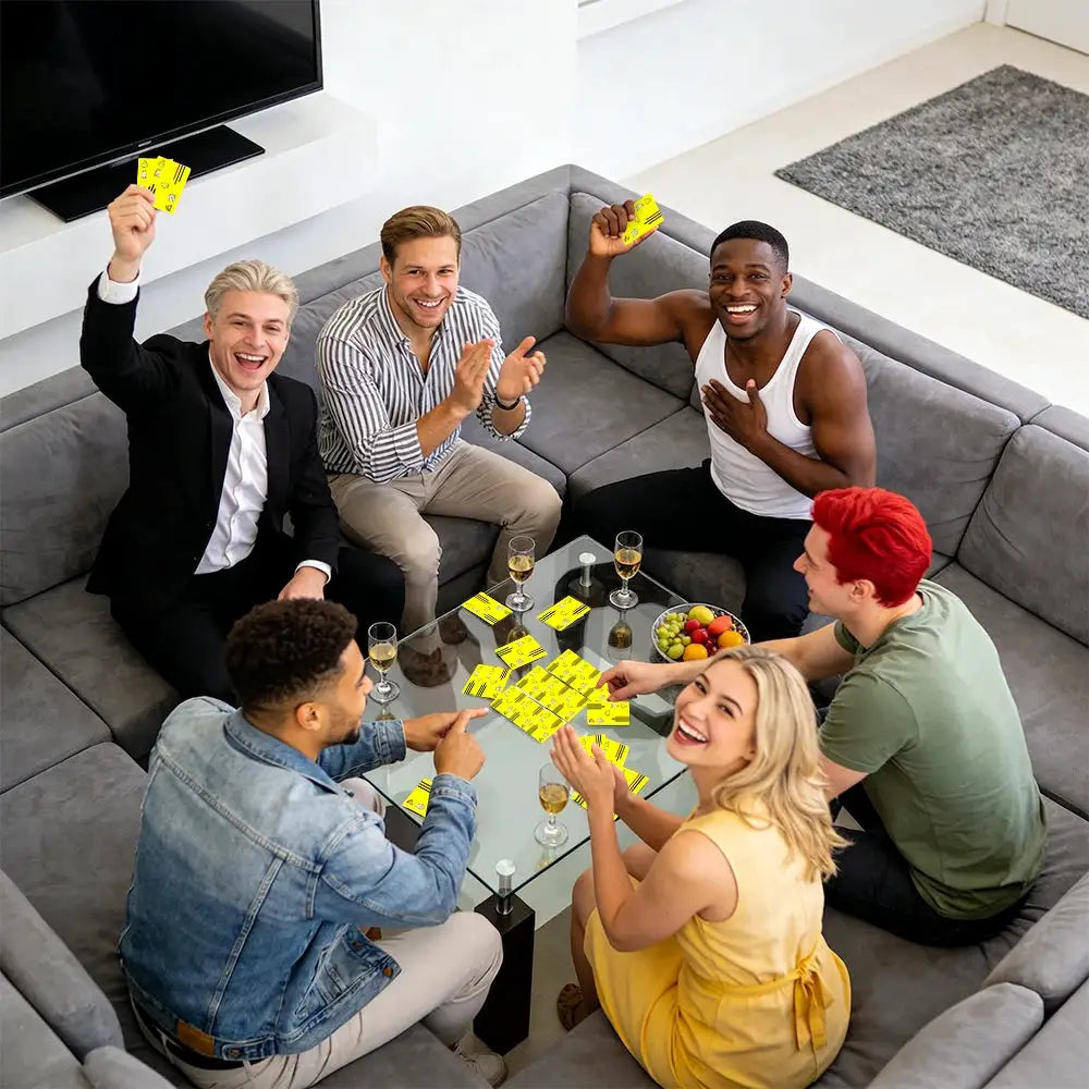 Interactive Card and Board Game for Parties and Family Nights Ideal for Adults and Friends