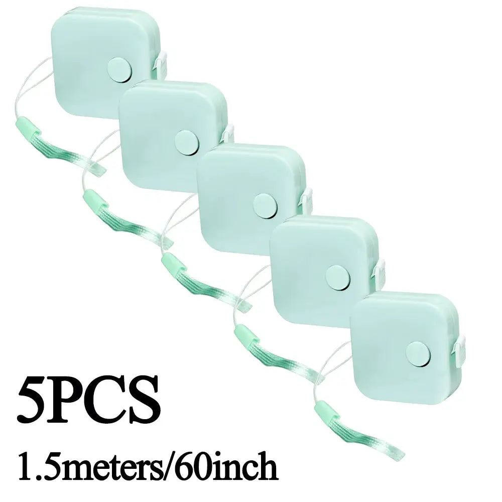 Retractable Double Scale Tape Measure For Body Measurements Waist Clothes Tailor Measuring Tool