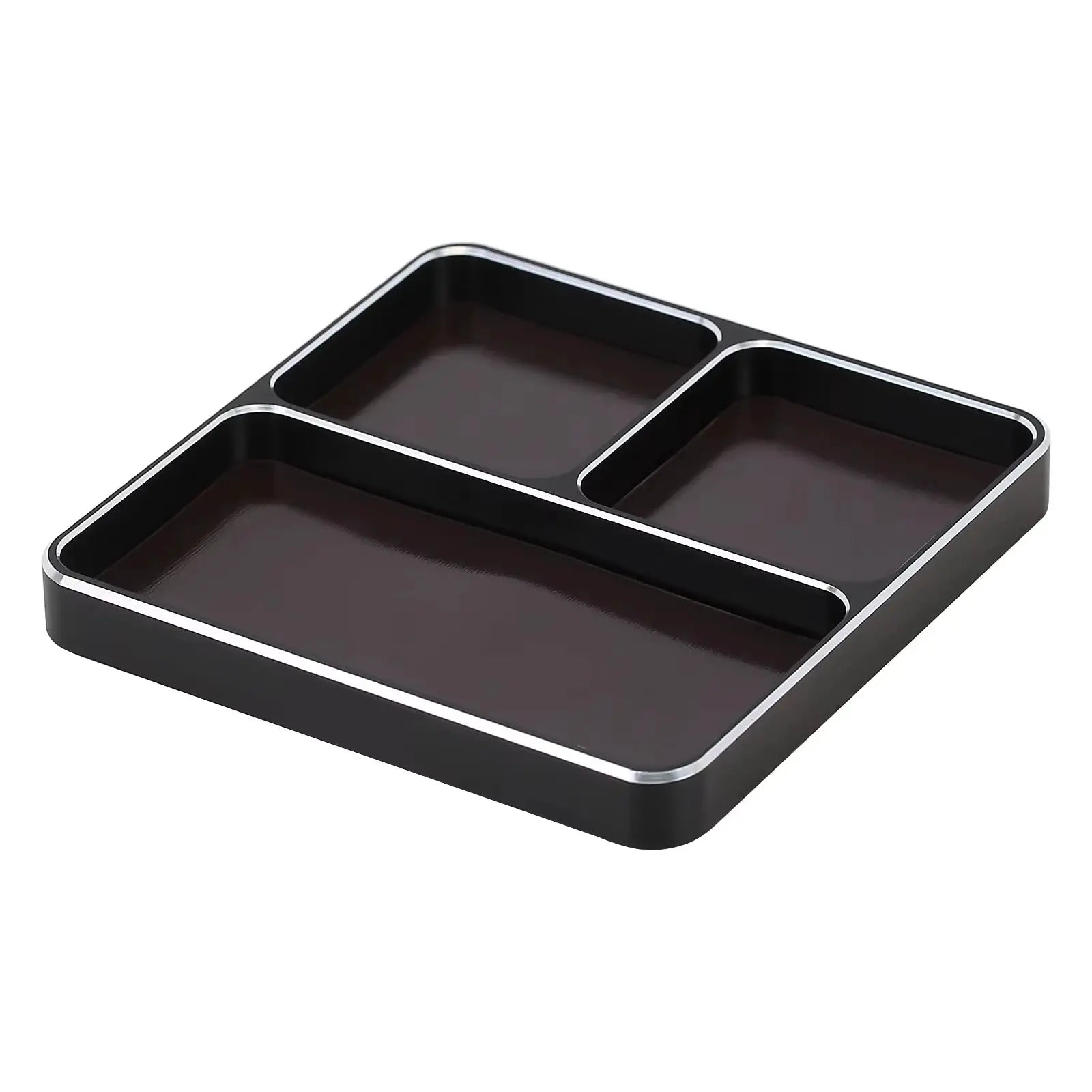 CNC Aluminium Magnetic Screw Tray 98x98x11mm For RC Car Boat Airplane Models Nut And Gasket Storage Tool