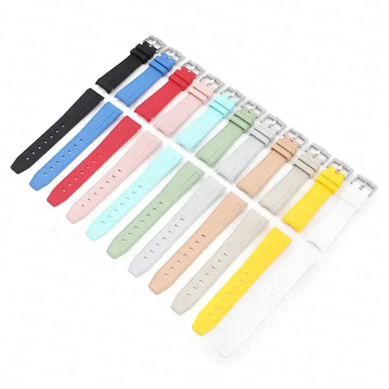 Joint MoonSwatch 20mm Diving Strap for Omega X Swatch Men Women Arc Curved End TPU Rubber Bracelet for Rolex Watch Band 2028
