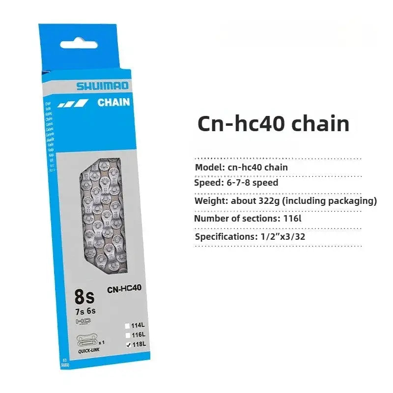 Universal 6 7 8 9 11 Speed Bicycle Chain 10V 11V 12V 116L 126L MTB Mountain Bike Original Chains