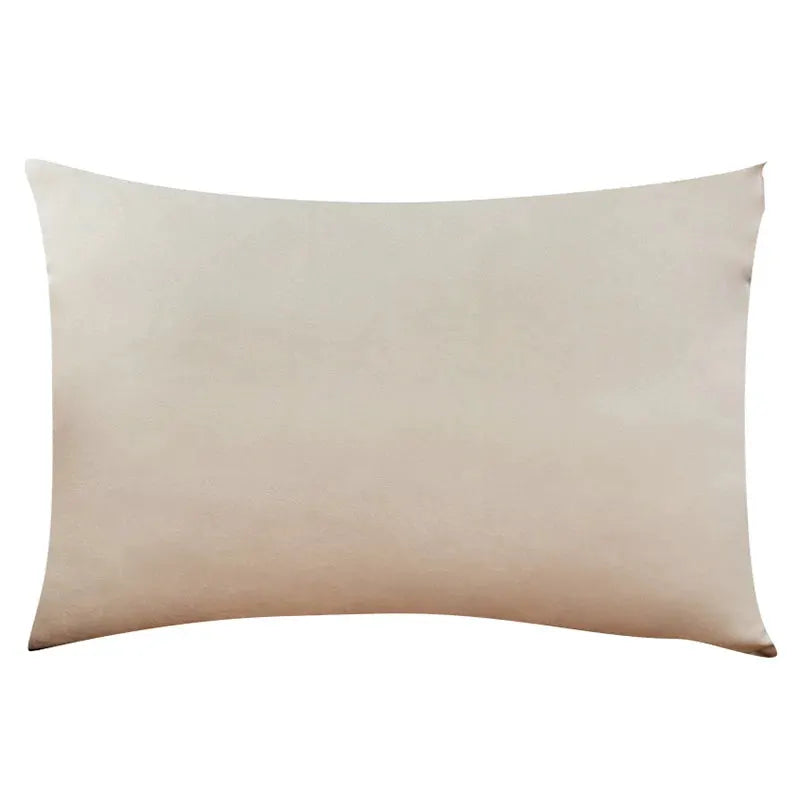 Simples Market velvet cushion cover, beige 30x50 rectangle pillow for living room decor