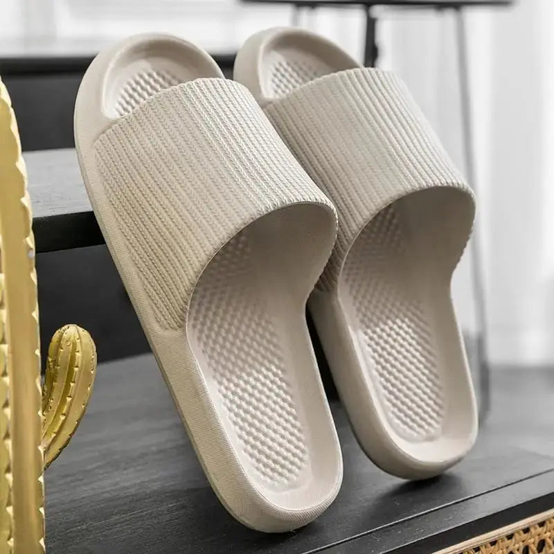 CloudStep Thick Platform Indoor Slippers For Women Non Slip EVA Soft Sole Comfort Lightweight Summer House Shoes