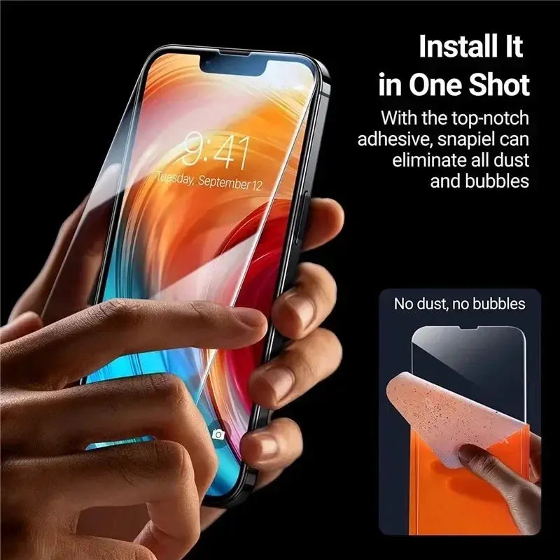 ArmorGlass Tempered Glass Screen Protector For iPhone 6 Through 16 Pro Max Ultra Clear Clarity And Impact Protection