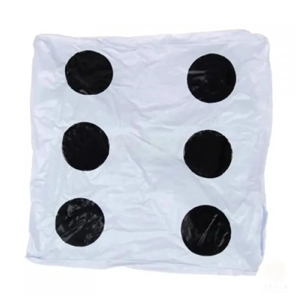 Funny Outdoor Inflatable Dice 28x28cm Giant Pool Party Game Cube for Kids and Adults
