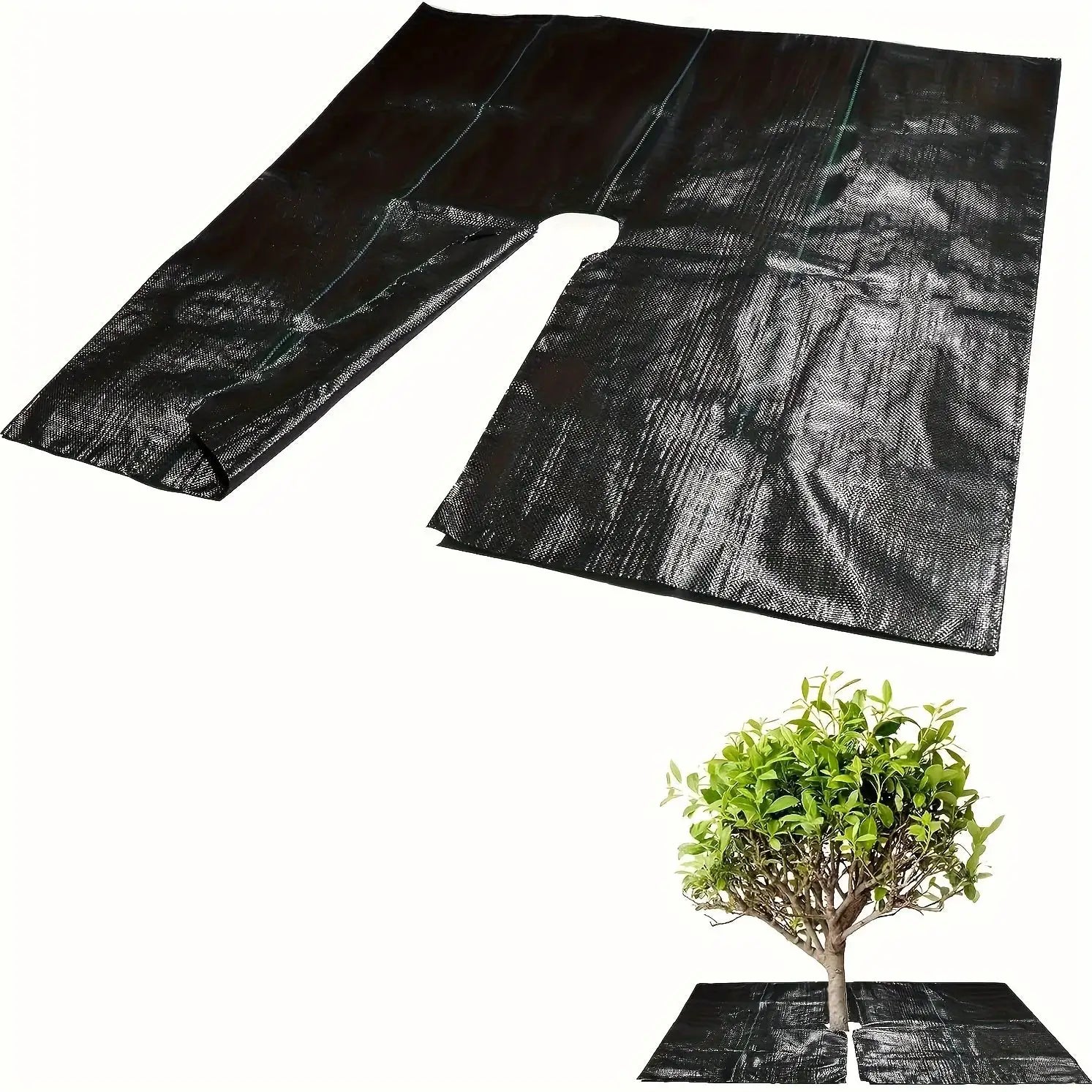 10 Reusable Tree Weeding Moisturizing Hoods Nonwoven Biodegradable Tree Mat For Young Trees And Grassland Protection