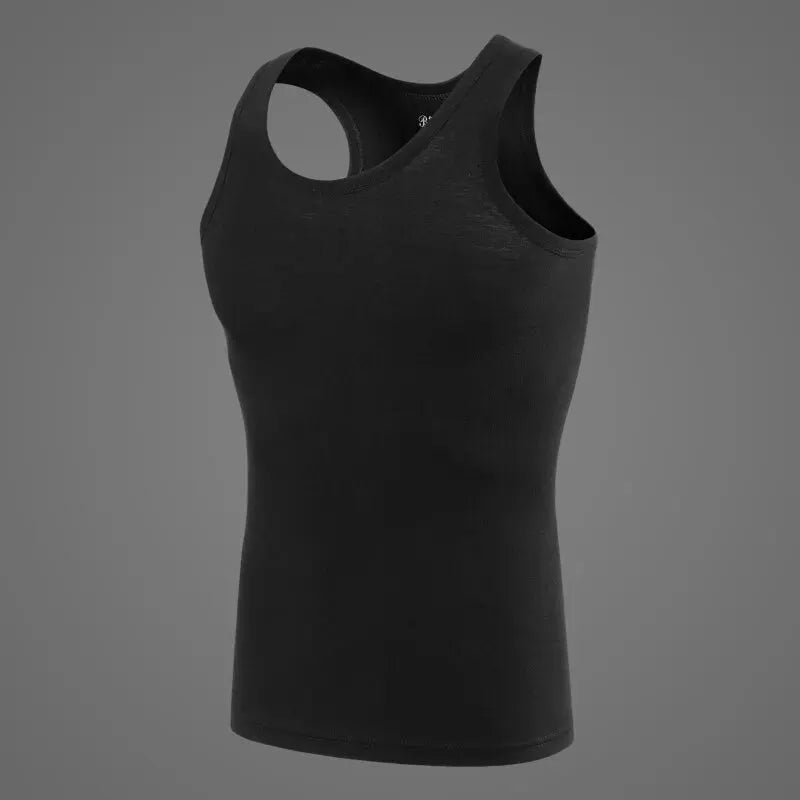 Men's Cotton Sleeveless Sports Vest Tank Top For Fitness Training Pack Of 1 3 5 Piece Set Casual Leisure