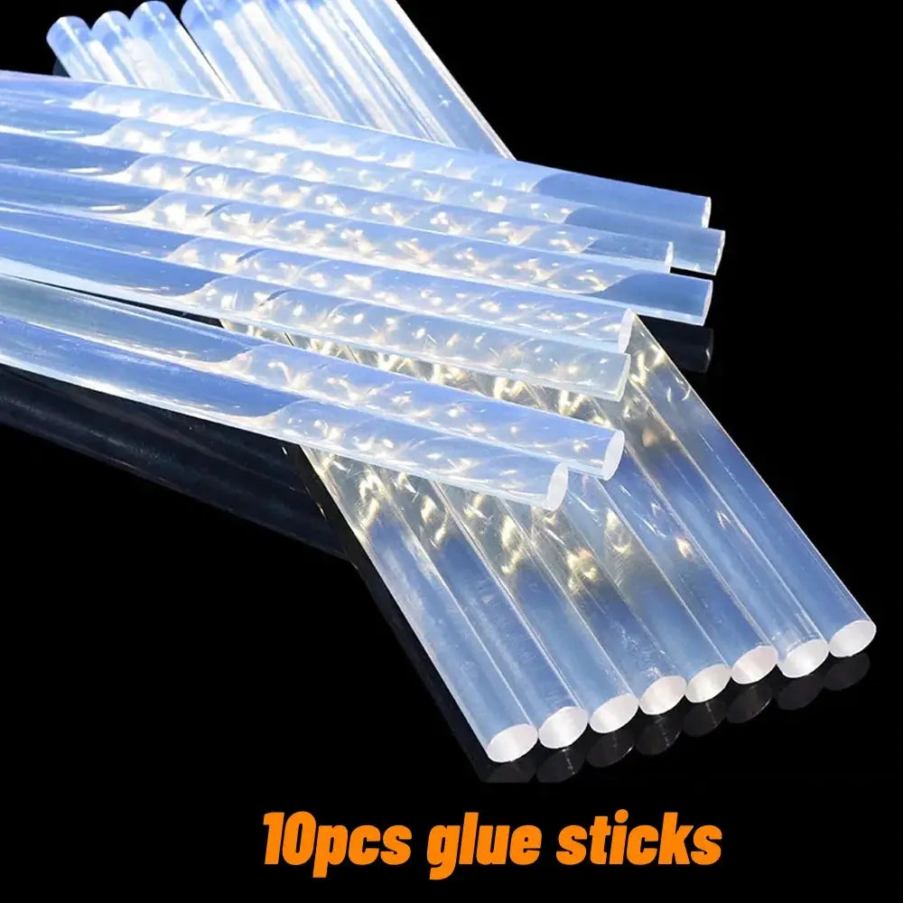 20W Hot Melt Glue Gun Mini DIY Tool For Household And Light Industrial Use 7mm Glue Sticks Anti Drip Nozzle EU Plug