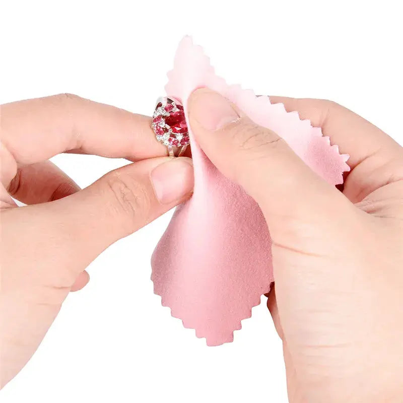 50 Pcs Silver Polishing Cloths Non Toxic Durable Jewelry Cleaning Cloth Anti Tarnish For Silver And Gold Jewelry Care