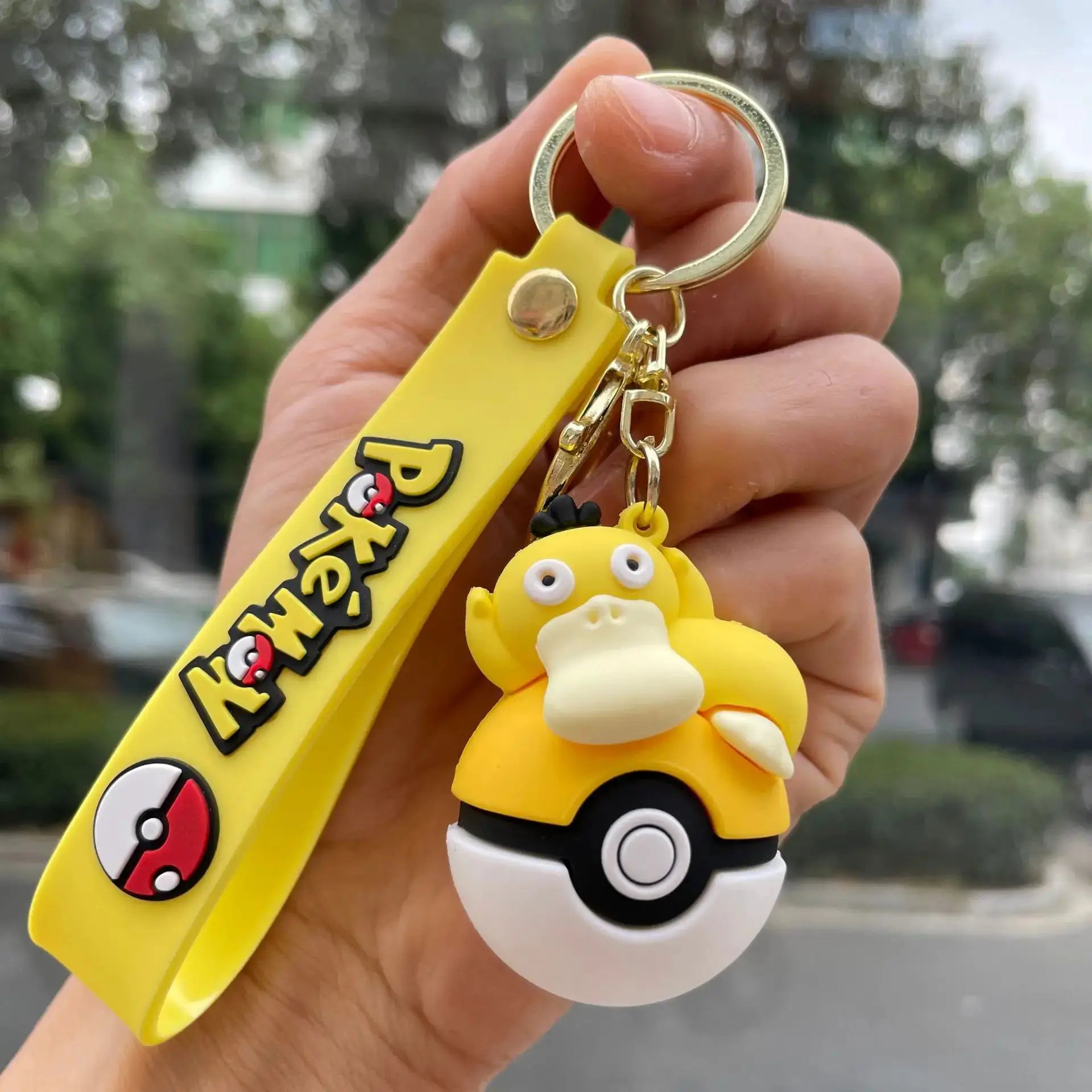 Poké Ball Pikachu Keychain Cute Pokémon Accessory For Men And Women Ideal Gift For Fans