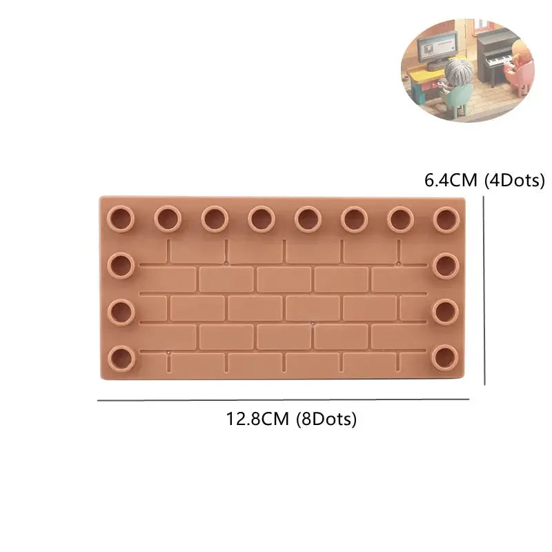Big Building Blocks Princess Castle Set Compatible Large Bricks For Girls And Boys Kids Toys Gifts