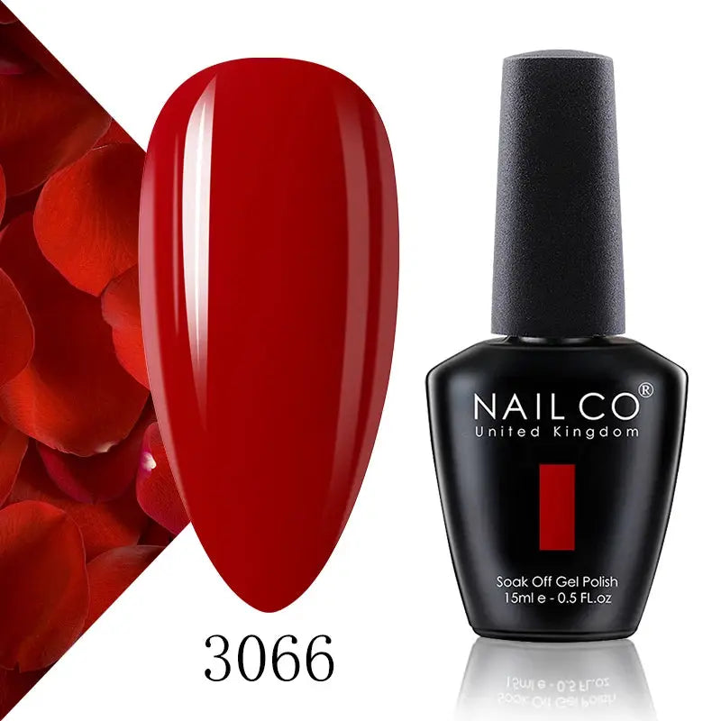 Nailco 131 Colors Gel Nail Polish LED Gel 15ml Vibrant Long Lasting Hybrid Varnish For Manicure