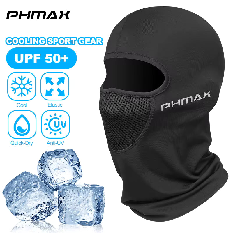 PHMAX Motorcycle Riding Mask Wind Protection Breathable Full Face Mask Balaclava Hat Scarf Hood Moto Biker Wind Cap