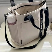 UrbanCarry Casual Tote Bag Large Capacity Waterproof Nylon Canvas For Everyday Use