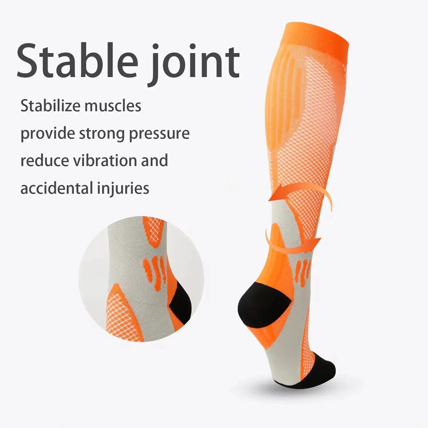 Compression Socks For Medical Nursing Pregnancy And Athletic Use Varicose Vein Prevention Support Stockings