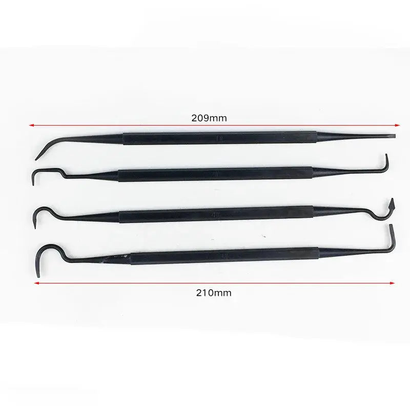 Allsome Double End Steel Wire Brush And Nylon Pick Set Universal Hunting Gun Cleaning Kit Tactical Rifle Cleaning Tool