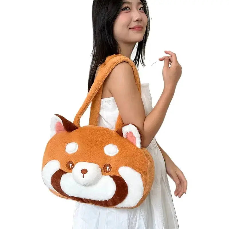 Red Panda Plushie Backpack - Simples Market
