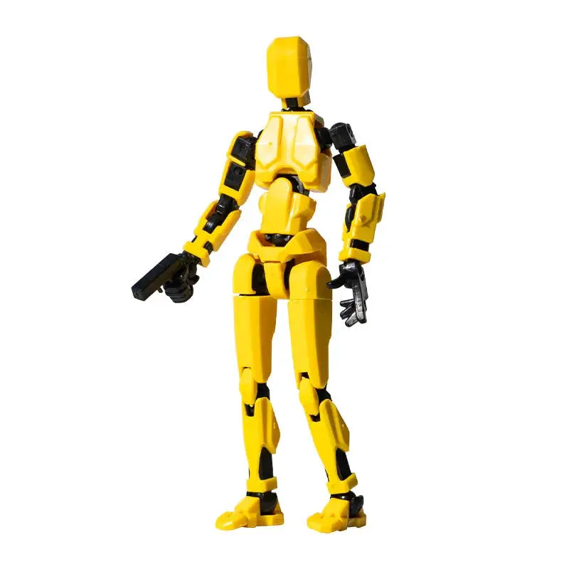 T13 3D Printed Movable Multi Jointed Action Figure Set Lucky 13 Nova 13 Collectible Figures