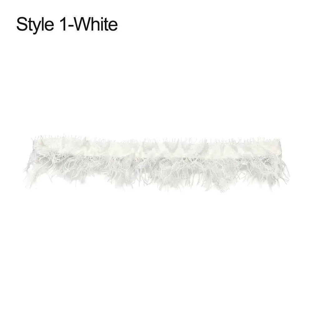 LaceLux Garter Belt Leg Ring With Elegant Elastic Polyester Lace Bowknot For Wedding And Cosplay