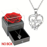 Heart Shaped Pendant Necklace Hollow Design Rhinestone Zinc Alloy for Women Gift for Best Friends Mothers Day Party Wear