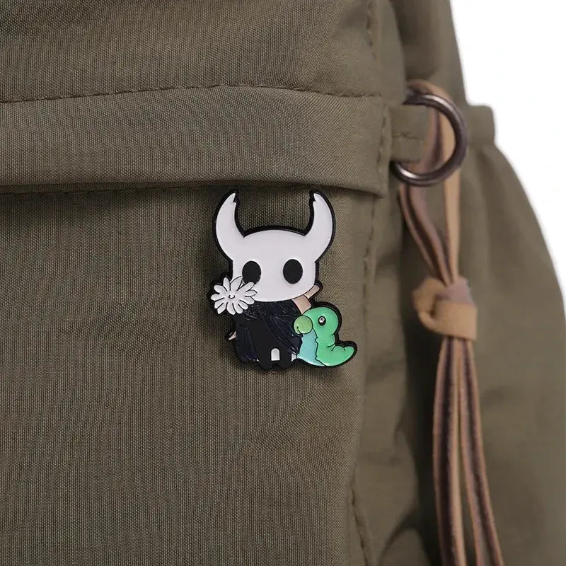 Hollow Knight Enamel Brooch Pin For Backpacks Clothing Hats Lapel Unisex Fashion Jewelry Accessory Souvenir Gift