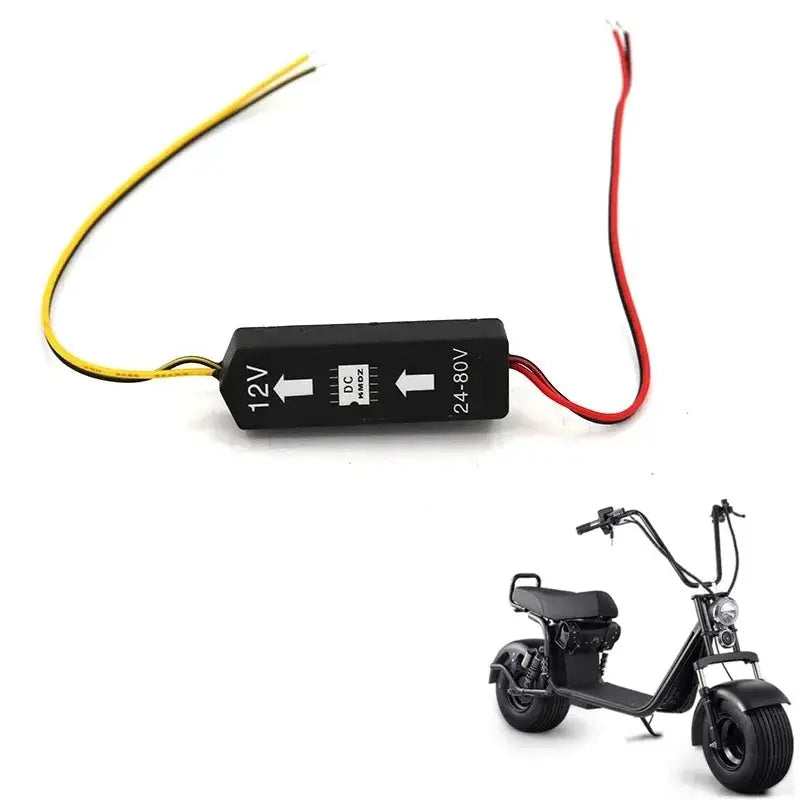 DC 12V to 80V Converter Transformer for Citycoco Electric Scooter Modified Accessories