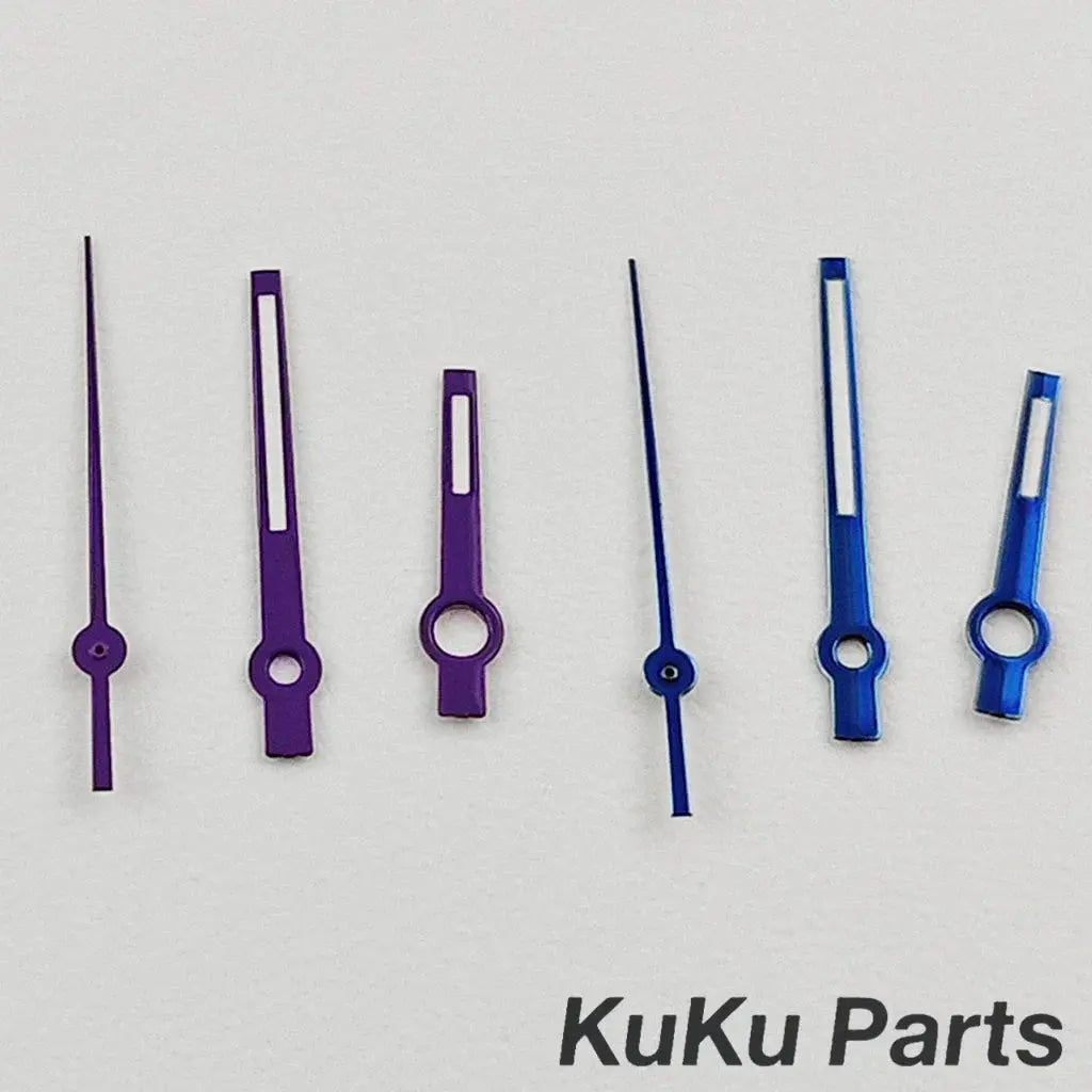 High Quality NH35 Hands Green Luminous Silver Gold Watch Needles For NH34 NH35 NH36 NH38 NH70 Watches Pointers Log Watch Hands