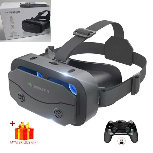 3D Virtual Reality VR Glasses Headset For Smartphones Mobile Phones Goggles Viewer Set With Lenses And Comfortable Fit