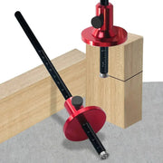 TimberCraft Woodworking Scriber And Marking Tool With Inch And MM Scale For Precise Parallel Lines And Mortise Layout