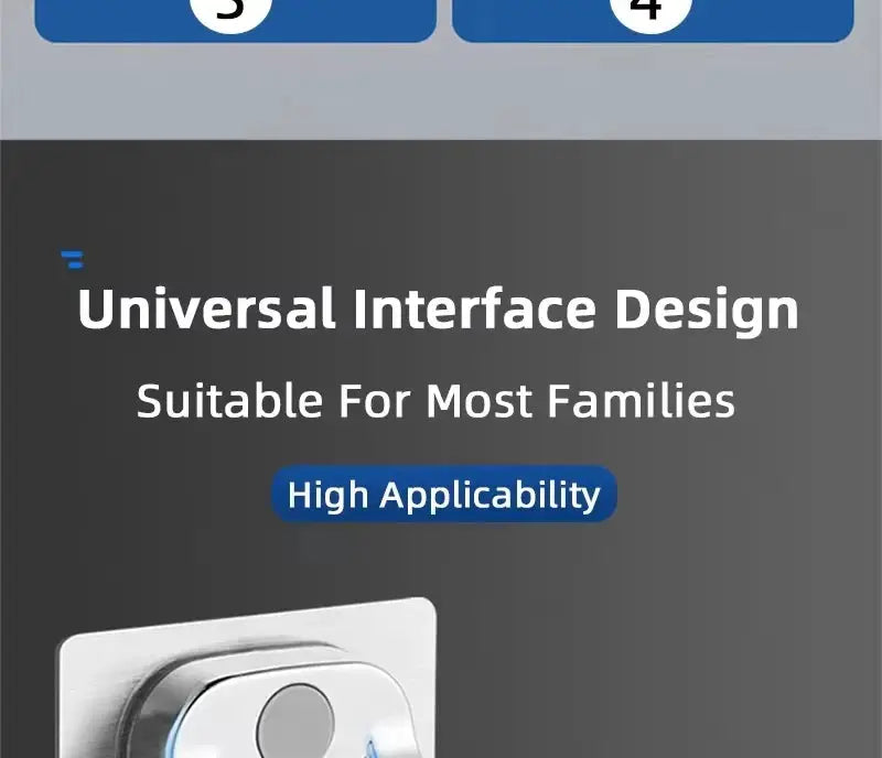 Shower head holder for handheld showers by Simples Market with 360° adjustable suction cup wall mount