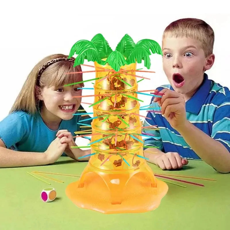 Multiplayer Tabletop Game Rolling Monkeys Educational Toy For Parent Child Interactive Board Game For Kids