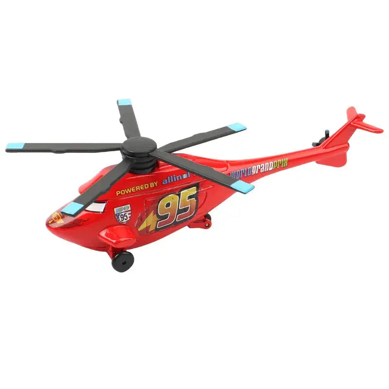Disney Pixar Cars One Fifty Five Scale Diecast Lightning McQueen And Mater Metal Car Model Collectible Toy