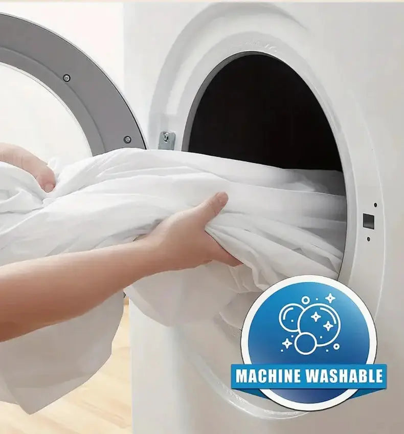 Waterproof mattress protector by Simples Market, breathable jersey fitted cover, machine washable